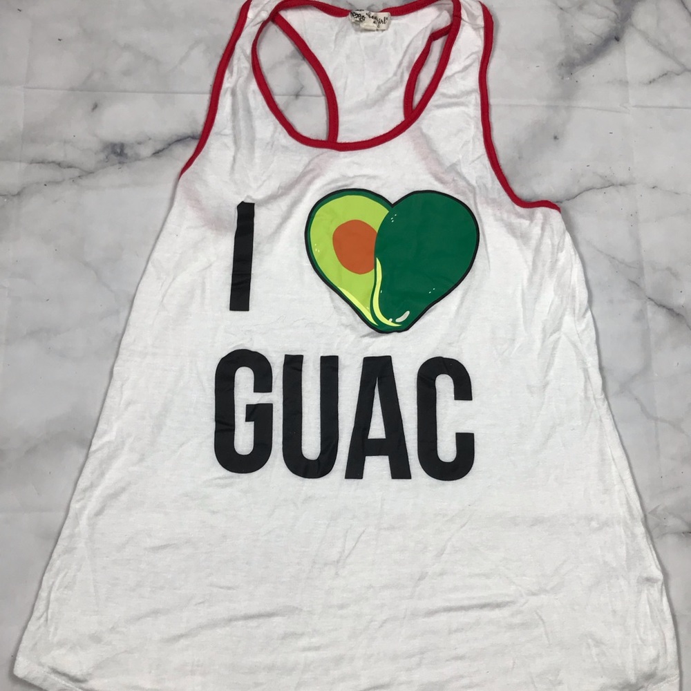 About A Girl Avocado Tank Top size M